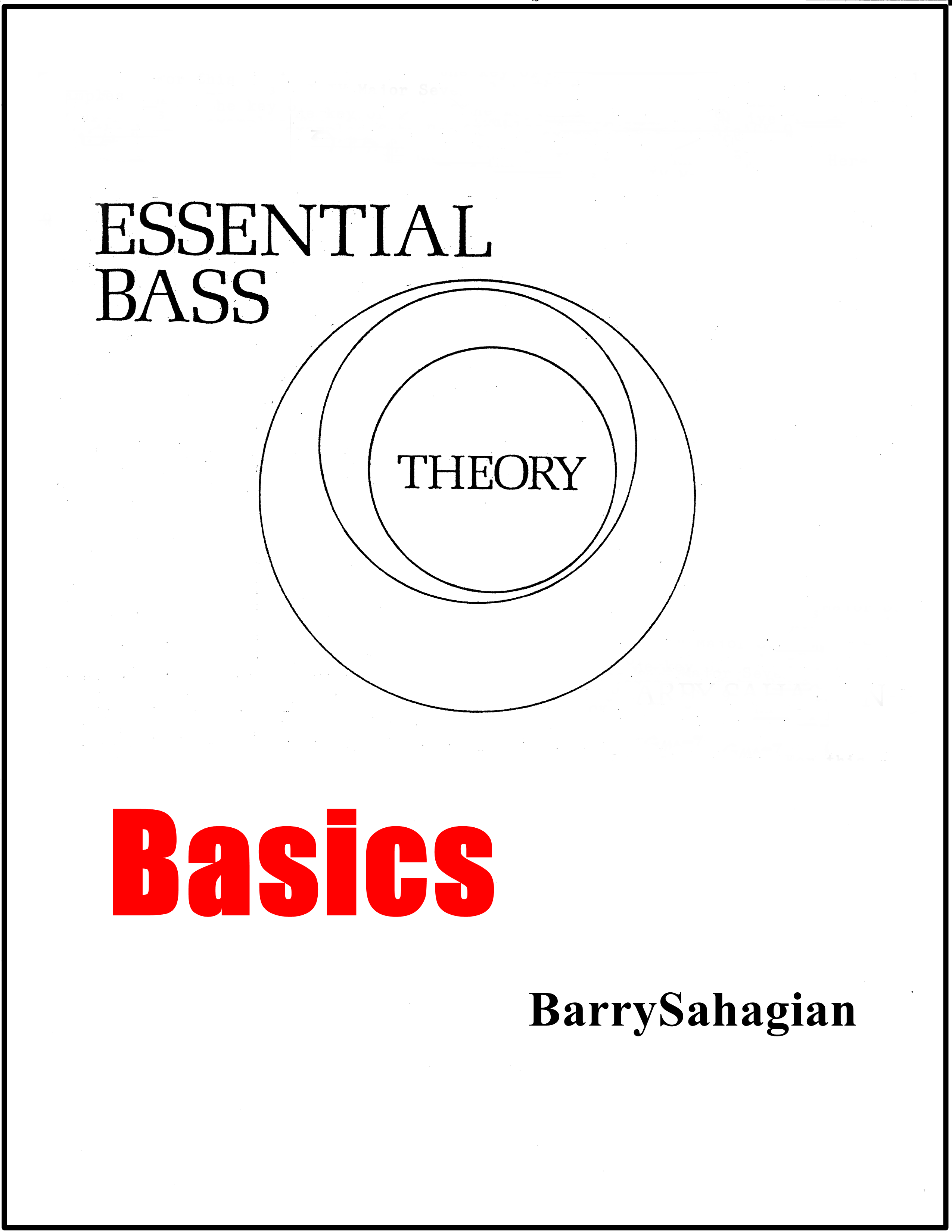 Essential Bass Theory Basics Physical Book Free Shipping